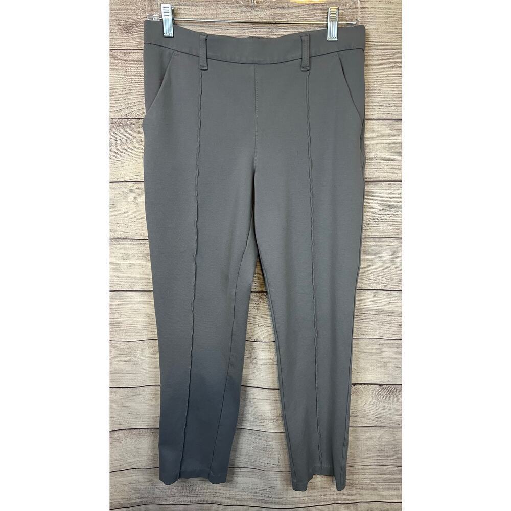 Lee‎ Women’s Grey Pull-On Dress Pants Size 8 Vintage-Inspired